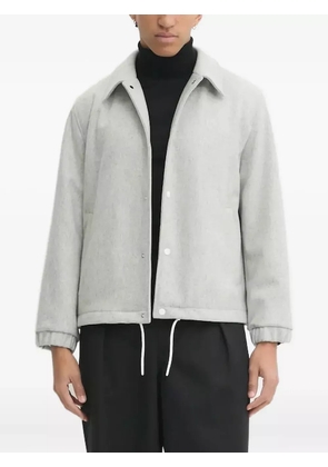 HUGO buttoned drawstring jacket - Grey