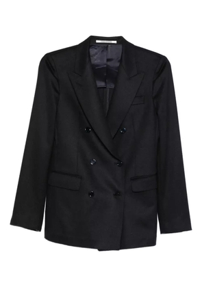 Tagliatore double-breasted long-sleeves blazer - Blue