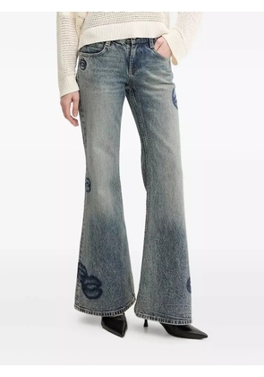 Miss Sixty embellished flare jeans - Blue