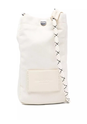Marc O'Polo logo-appliqué phone bag - Neutrals
