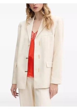 Stine Goya split-sleeve blazer - White