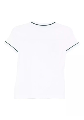 Lacoste logo-embroidered T-shirt - White