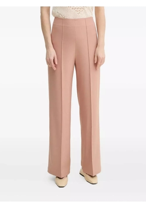 AERON wrap-front split-hem trousers - Pink