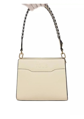 TOUS leather tote bag - Neutrals