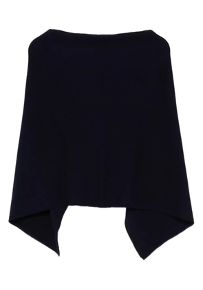 BOMPARD cashmere poncho - Blue