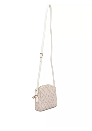Joop! logo-plaque crossbody bag - Neutrals