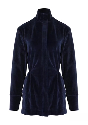 Lygia & Nanny high-neck zip-up coat - Blue