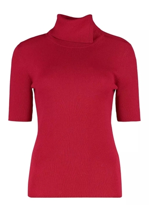 P.A.R.O.S.H. ribbed wool turtleneck sweater - Red