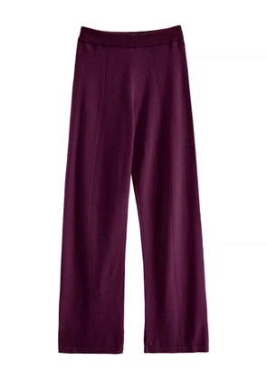 Chinti & Parker wool blend wide-leg trousers - Purple