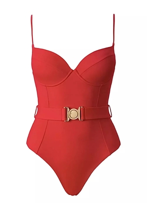SOFIA ERHAN belted underwired swimsuit
