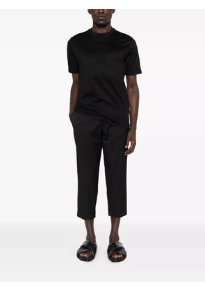 YES LONDON panelled cotton T-shirt - Black