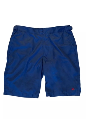 Isaia waist-strap swim shorts - Blue