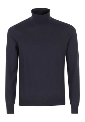 Tagliatore turtleneck virgin-wool sweater - Blue