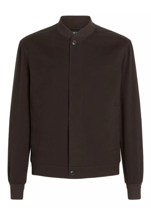 Zegna Oasi cashmere bomber jacket - Brown