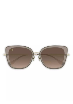 Maui Jim Violet Lake cat-eye sunglasses - Brown