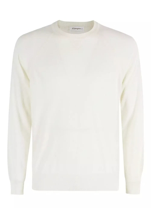 Kangra raglan-sleeve cashmere sweater - White