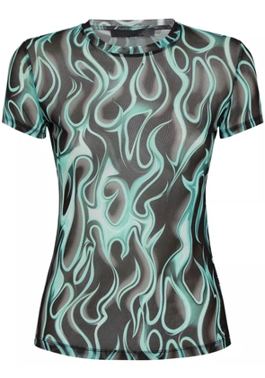 Philipp Plein Flame T-shirt - Black