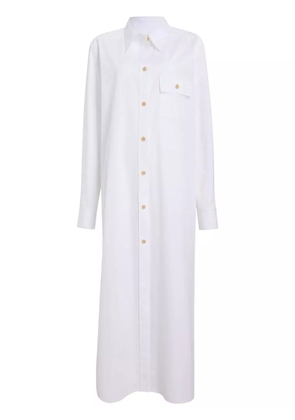 KHAITE Wyatt maxi dress - White