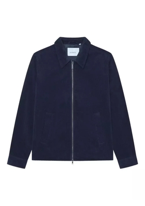 Les Deux ribbed zip-fastening jacket - Blue