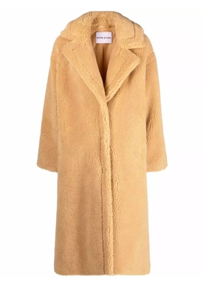 STAND STUDIO midi faux-fur coat - Neutrals