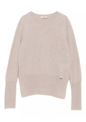 Herno round-neck sweater - Neutrals