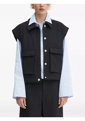 Won Hundred button-up vest - Black