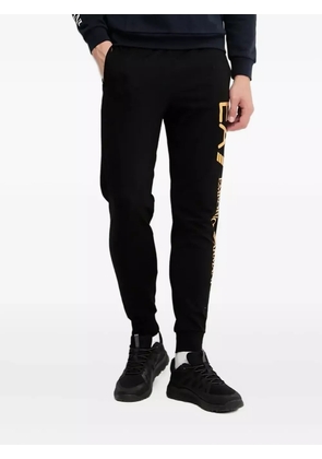 Ea7 Emporio Armani logo-detail track pants - Black