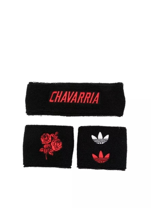 adidas x Willy Chavarria sweatband set (set of three) - Black