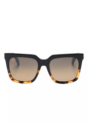 Maui Jim Rooftops square-frame sunglasses - Black