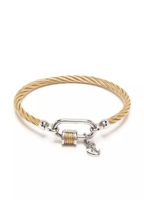 Charriol Forever Lock cable bangle - Gold