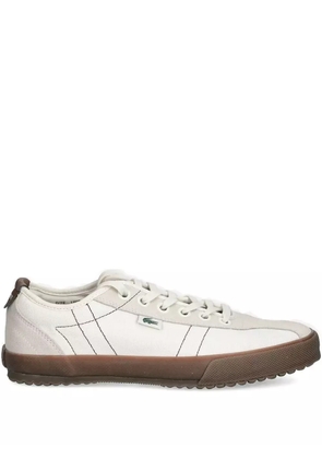 Lacoste suede-panelled sneakers - Grey