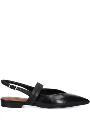 BILLI BI slingback pointed-toe sandals - Black