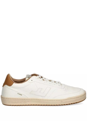 Flamingos Stadion leather-panelled sneakers - White
