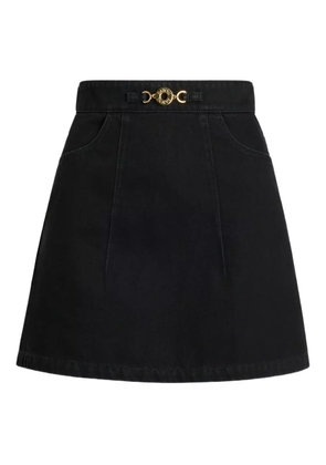 Patou embellished A-line mini skirt - Black