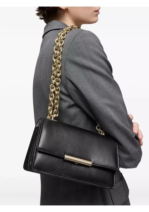 TOUS chain-strap flap shoulder bag - Black