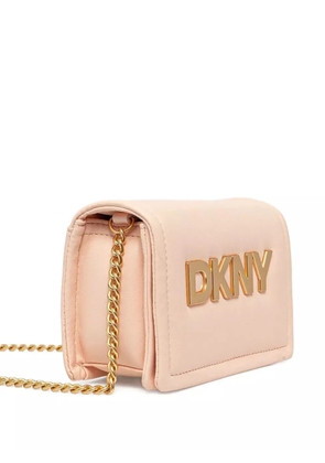 DKNY Maggie logo-lettering chain bag - Pink