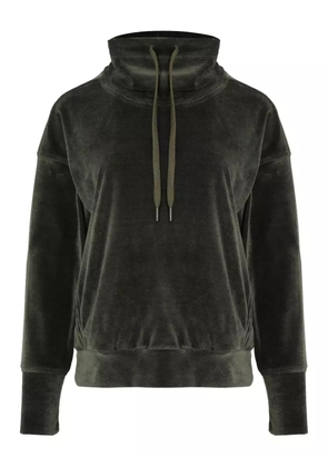 Lygia & Nanny NUTELLA PLUSH high-neck velour sweater - Green