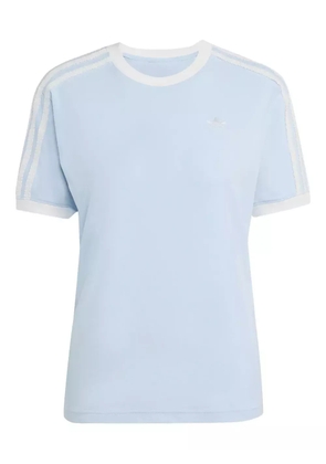adidas Ruffle three-stripes T-shirt - Blue