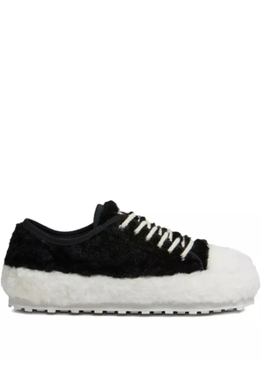 Marni Pre-Owned teddy low-top sneakers - Black