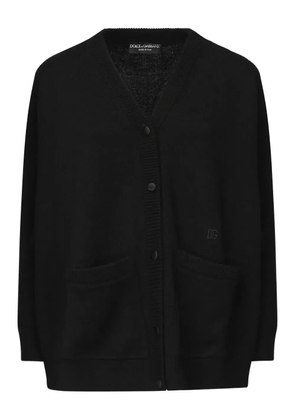 Dolce & Gabbana buttoned patch-pocket cardigan - Black