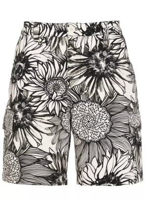 Osklen Sunflower Light cargo shorts - Black