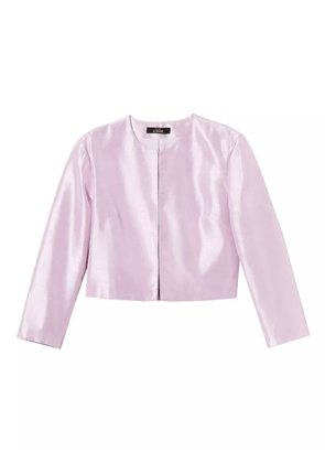 TWINSET shantung cropped jacket - Pink