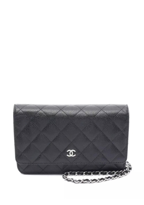CHANEL Pre-Owned 2021 Matelasse shoulder bag - Black