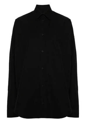 Balenciaga logo-print shirt - Black