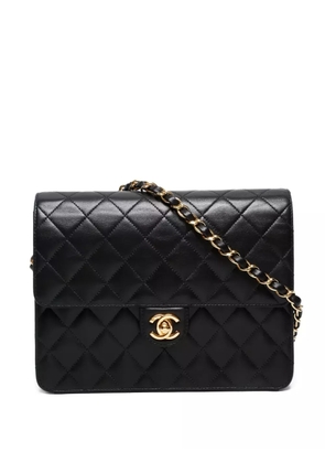 CHANEL Pre-Owned 2002-2003 quilted chain shoulder bag - Black