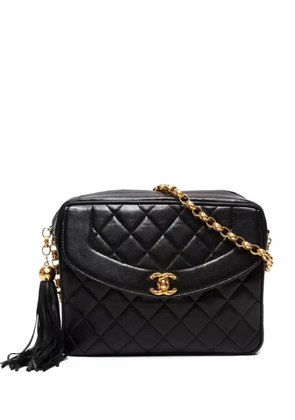 CHANEL Pre-Owned 1991-1994 Diana quilted shoulder bag - Black
