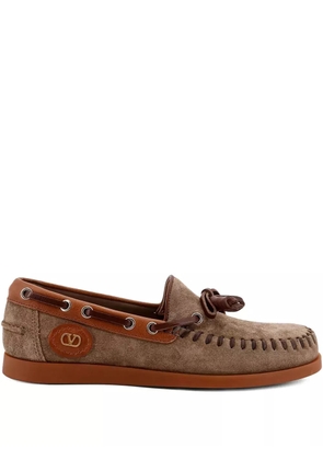 Valentino Garavani tassel-embellished loafers - Brown