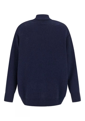 Alberta Ferretti embellished V-neck cardigan - Blue