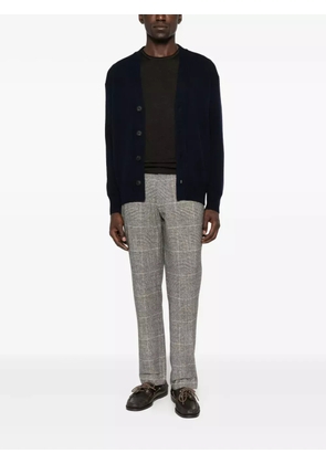 Gran Sasso buttoned wool cardigan - Blue