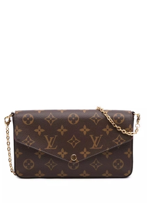 Louis Vuitton Pre-Owned 2021-2025 Monogram Pochette Felicie crossbody bag - Brown